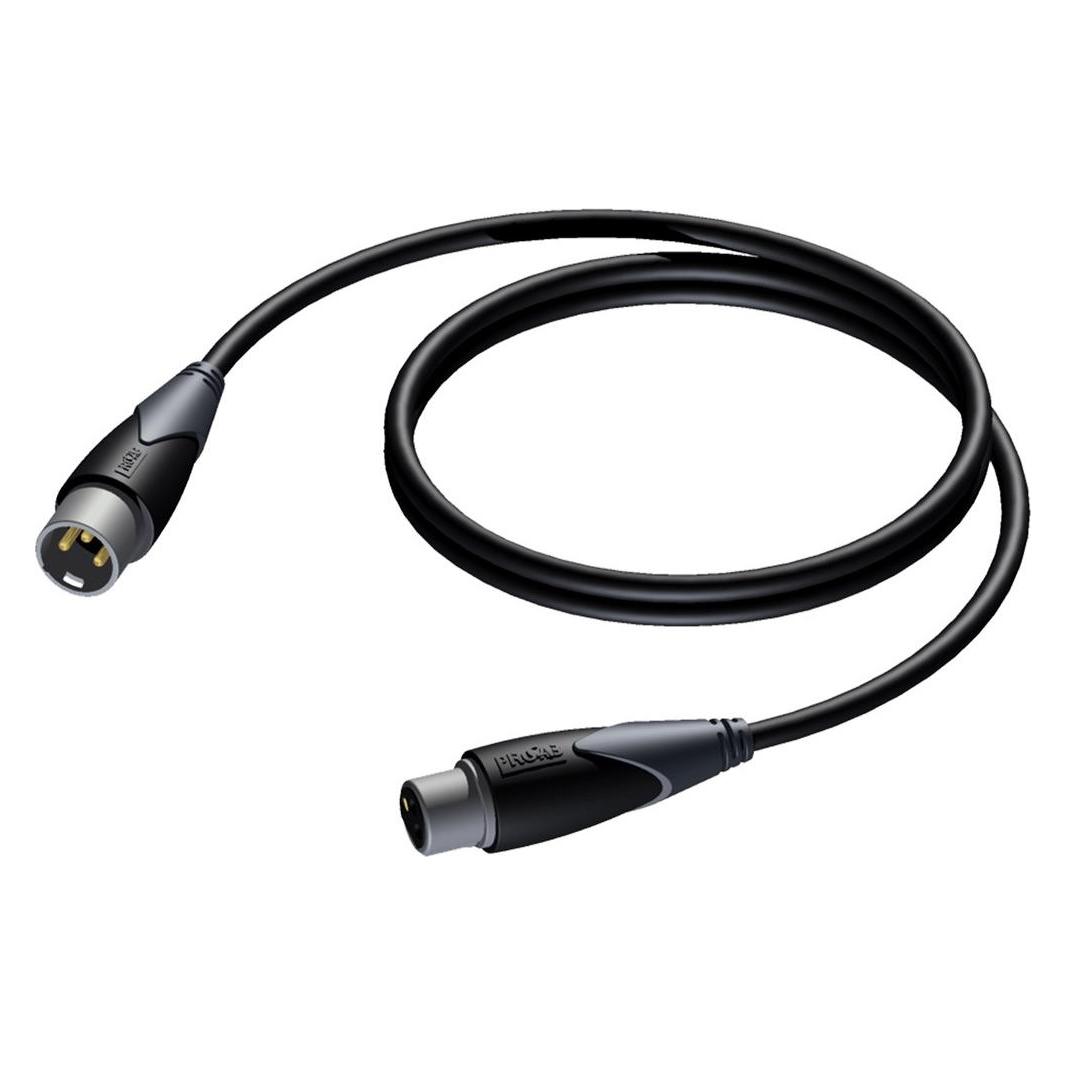 Procab CLA901/1 XLR męski - XLR żeński 1 m (1 m, XLR Kabel) (1KPCL112)