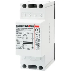 Grothe, Zubehör Gebäudesicherheit, GT 3173 - 2 A - 230 - 240 V - 36 mm - 90 mm - 55 mm - 2 Modul(e)