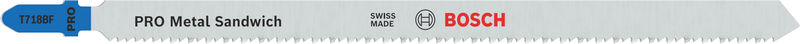 Bosch PRO Metal Sandwich T718BF Stichsägeblatt, 180 mm, 3-tlg. 2608636335