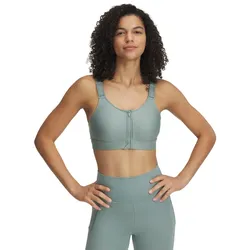 UNDER ARMOUR Infinity 2.0 High Support Zip Sport-BH Damen 348 - silica green/silica green S A-C