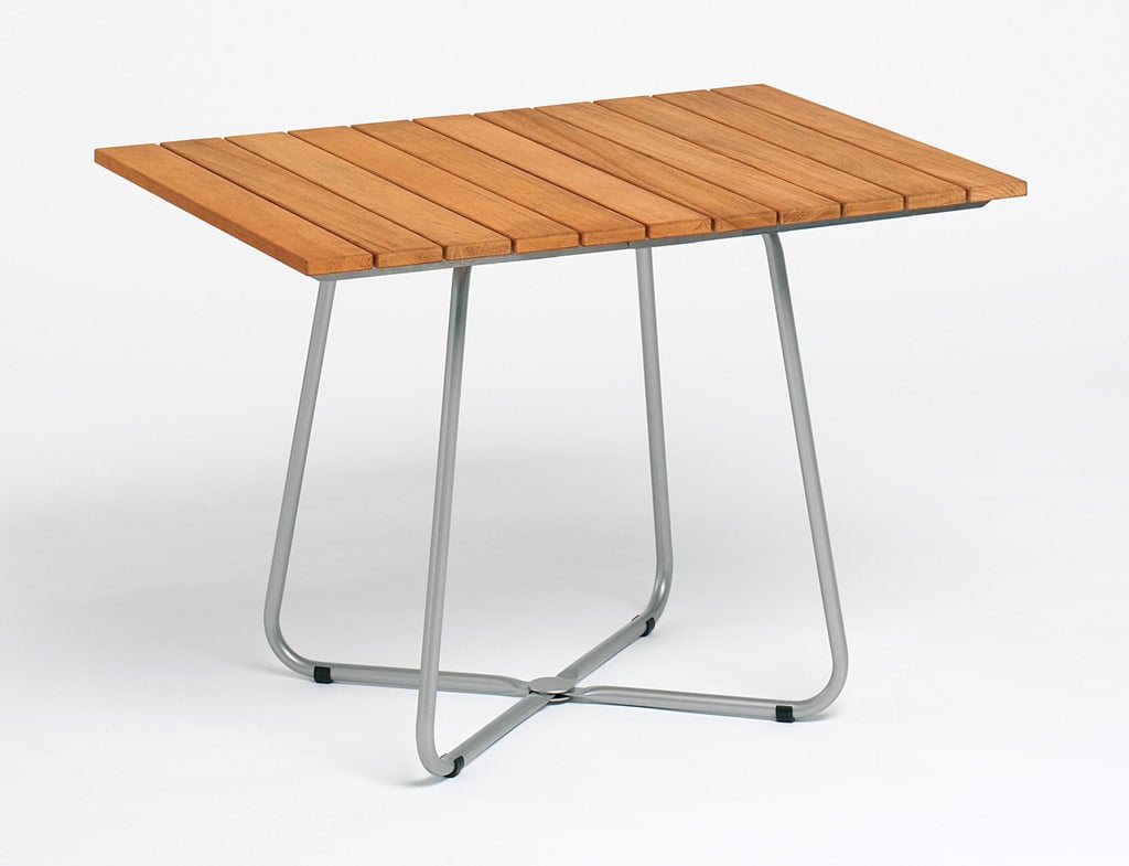 Weishäupl Balcony Klapptisch (Teak massiv, Edelstahl gebürstet) Teak massiv | Edelstahl gebürstet BY1070002