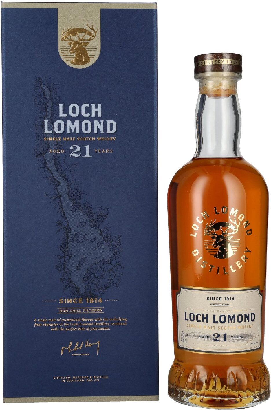 Loch Lomond Whisky Loch Lomond 21 Years Old Single Malt 46% Vol. 0,7l in Geschenkbox