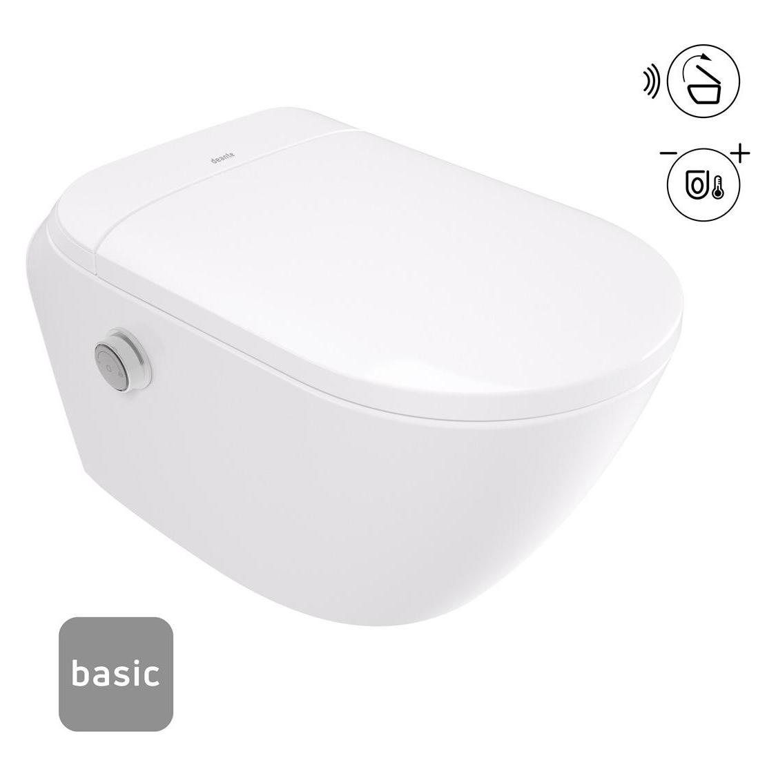 Deante Miska WC Miska WC smart z deską automatyczną - basic (CSSD6ZPW)