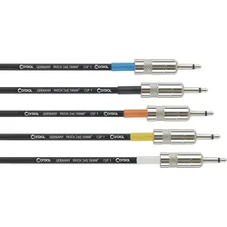 CPI 0,9 ZZ - CORDIAL 6.3 mm Klinke stereo, 3.5 mm Klinkenbuchse stereo, 0,90m