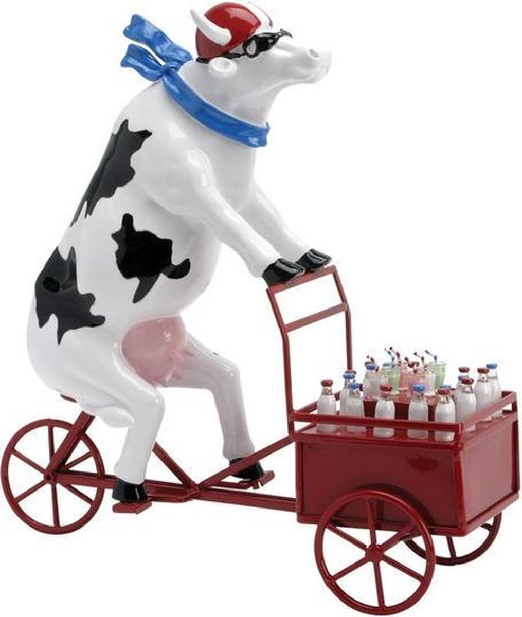 Cowparade Lait Triporteur Medium Decoratief Tafelbeeldje
