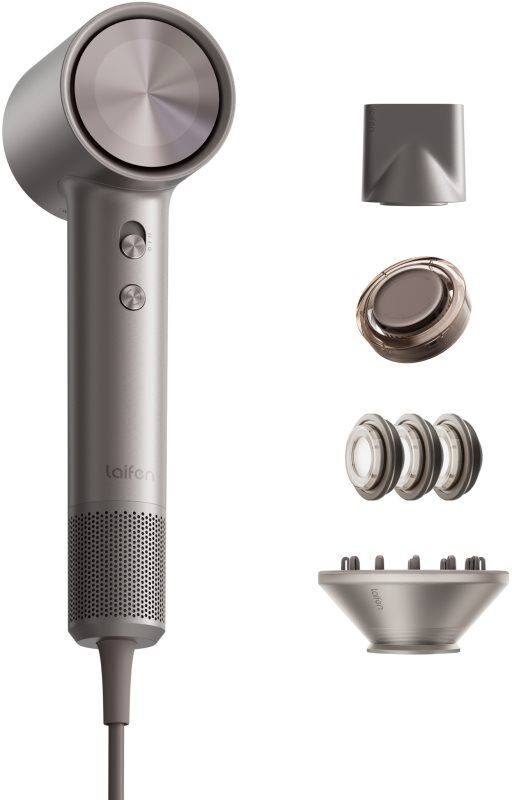 Laifen Swift 4 sèche-cheveux ionique extra-puissant Polished Titanium 1 pcs