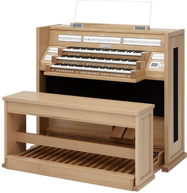 Johannus Premium Live 3T, Light Oak, Concave