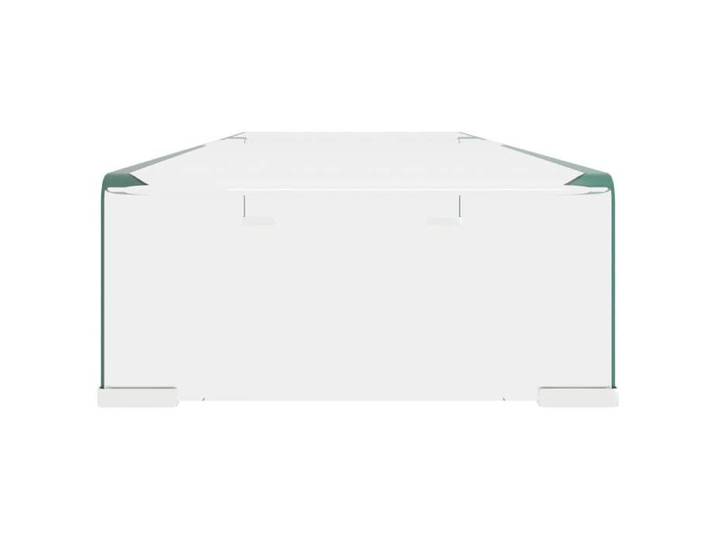 Promo printemps Meuble TV élégant - SHELD - Capacité 80 kg - commode hifi/ARMOIRE télé 90x30x13cm verre transparent M5005589