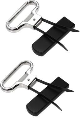 Inspire Daily Merch Wine Bottle Opener Two Prong Cork Puller For Home Dining Room Bar Hotel Beer Opener 2 Pcs