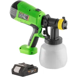 Procraft, Farbsprühsystem, PSE40bb Akku Farbspritzpistole 20 V + 1x Akku 2,0 Ah - ohne Ladegerät