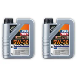 2x Motoröl LIQUI MOLY 1192 Special TEC LL 5W-30 Leichtlauf synthetisch 1 Liter