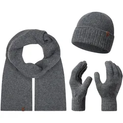 Rock Creek Schal Mütze Handschuhe Set Winterset