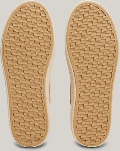 Zapatilla Tommy Hilfiger Vulc Linnen Mujer Beige 40
