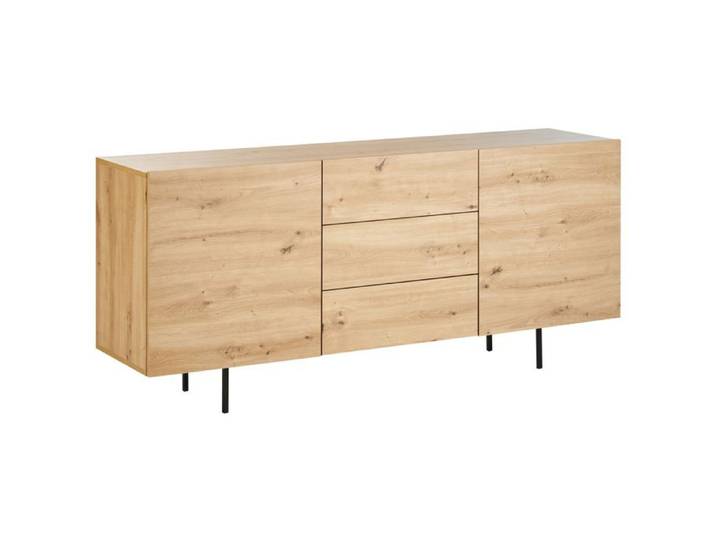 Commode 2 portes KENORA Marron clair