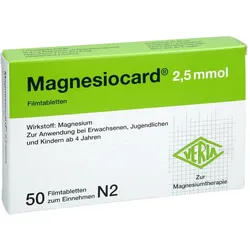 Magnesiocard 2,5 mmol