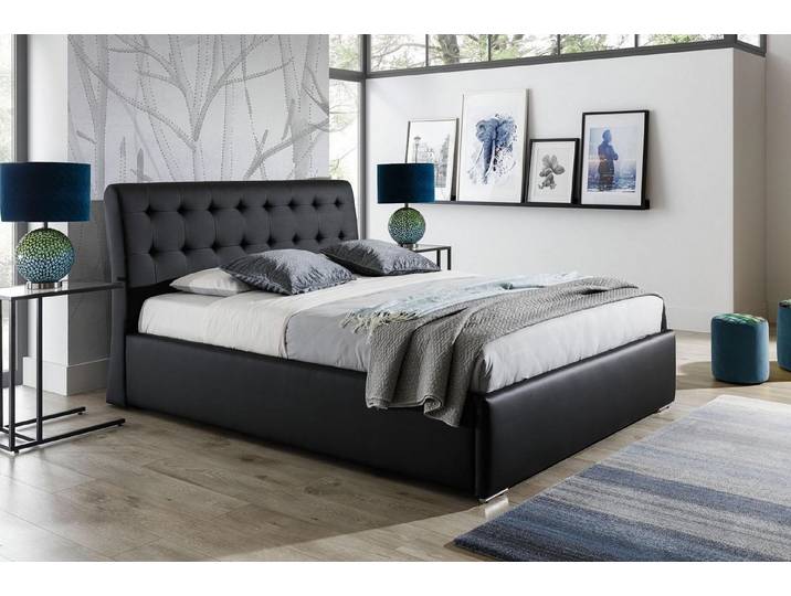 Xlmoebel Polsterbett Luxus Polsterbett im Chesterfield-Stil mit edler Verarbeitung (Polsterbett, Bett), Hergestellt in Europa