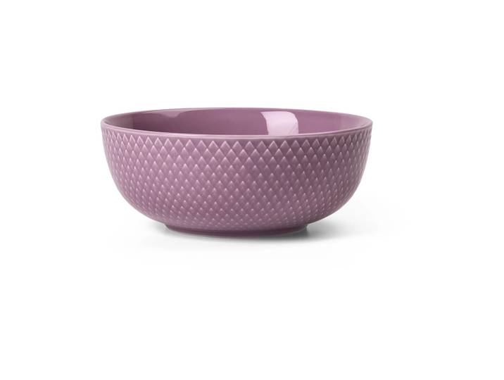 Lyngby Porcelæn Bol Rhombe Ø15,5 cm Violet