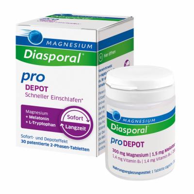Protina Pharmazeutische GmbH MAGNESIUM DIASPORAL pro DEPOT Schneller Einschlaf. 51 g 19552877