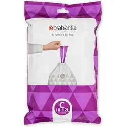 Brabantia Müllsäcke Größe C 10-12 l PerfectFit 40 St.