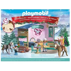Playmobil Weihnachtsbacken im Reitercafé