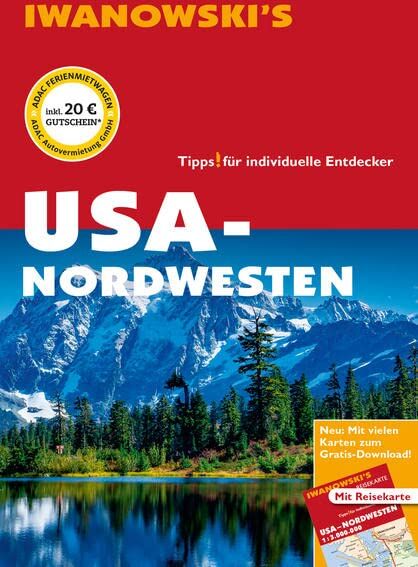 Margit Brinke - USA-Nordwesten - Reiseführer von Iwanowski: Individualreiseführer mit Extra-Reisekarte und Karten-Download (Reisehandbuch) - Preis vom 09.10.2026 07:28:09 h