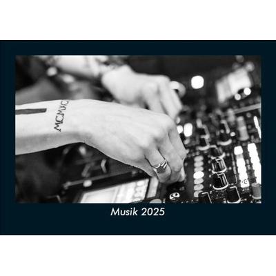 Musik 2025 Fotokalender DIN A5, Kalender von Tobias Becker, Vero Kalender, 978-3-7559-7784-1