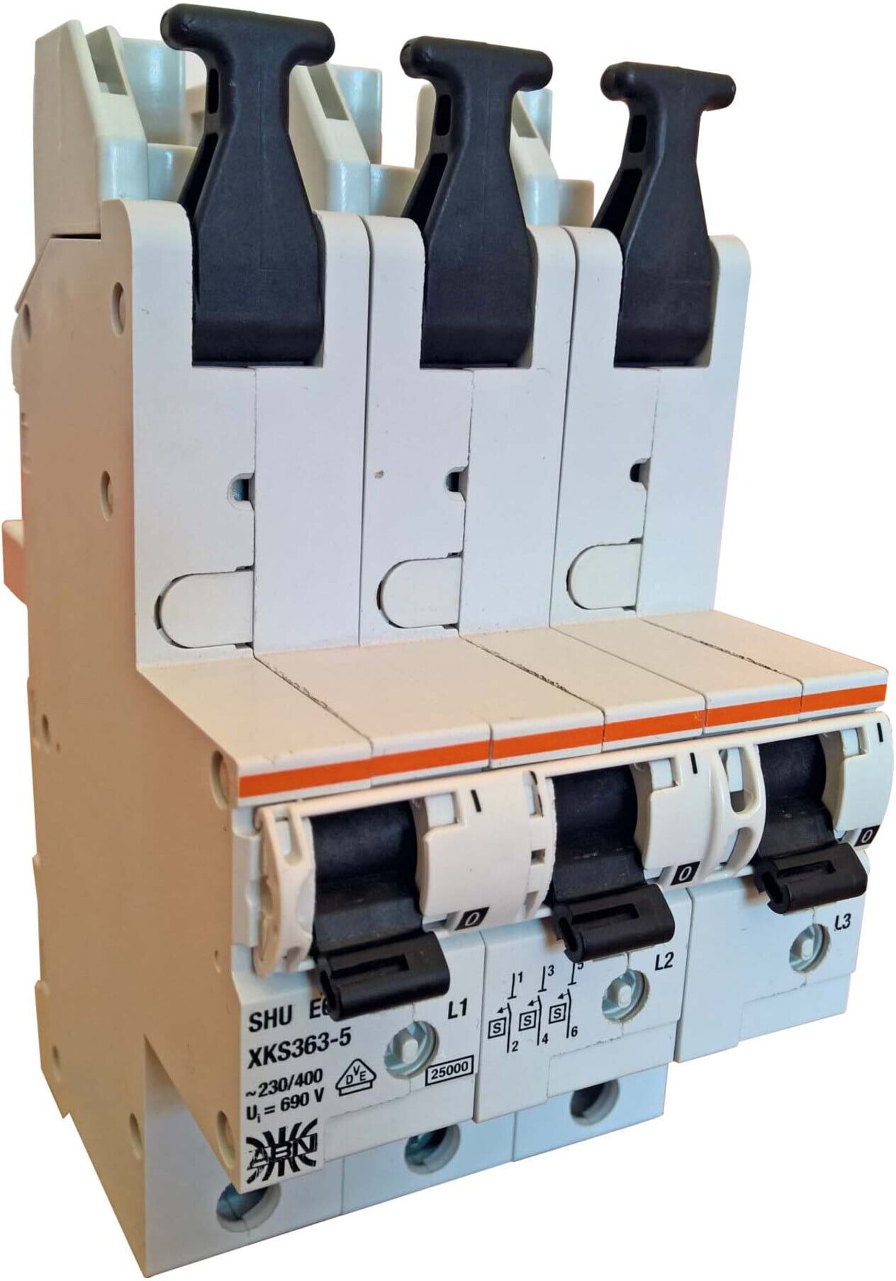 ABN SHU-Schalter 3-polig 63A XKS363-5)