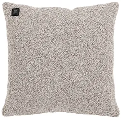 Warmpi Kabelloses Heizkissen mit Akku (10.000mAh) - Teddy-Boucle Hellgrau - Wärmekissen 45x45cm inkl. 2,5m USB-Kabel