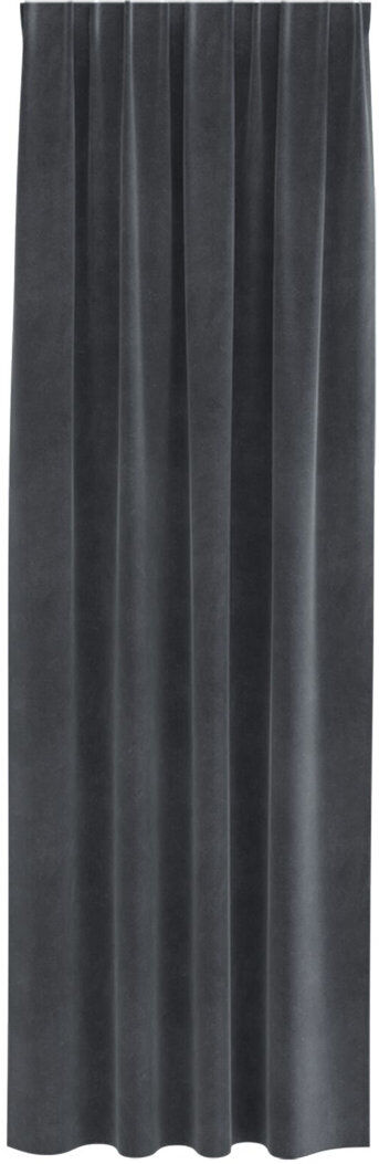 17 Stories Curtains Polyester 140Cm Sound-Absorbing Grey 140cm Width x 245cm Drop