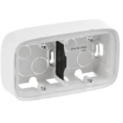 Legrand 755552 Valena Allure Aufputz-Gehäuse 2-fach Farbe: Ultraweiß