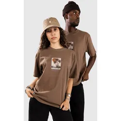Katin USA Brisa T-Shirt brown vintage wash Gr. M