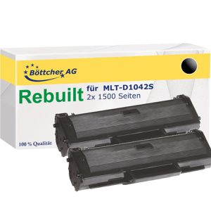 kompatibel für Samsung MLT-D1042S Doppelpack 2x 1500 Seiten schwarz, 2 Stück