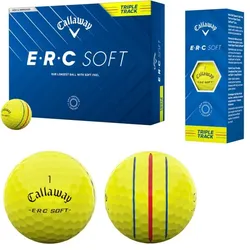 Callaway ERC Soft Triple Track Golfball 12er gelb