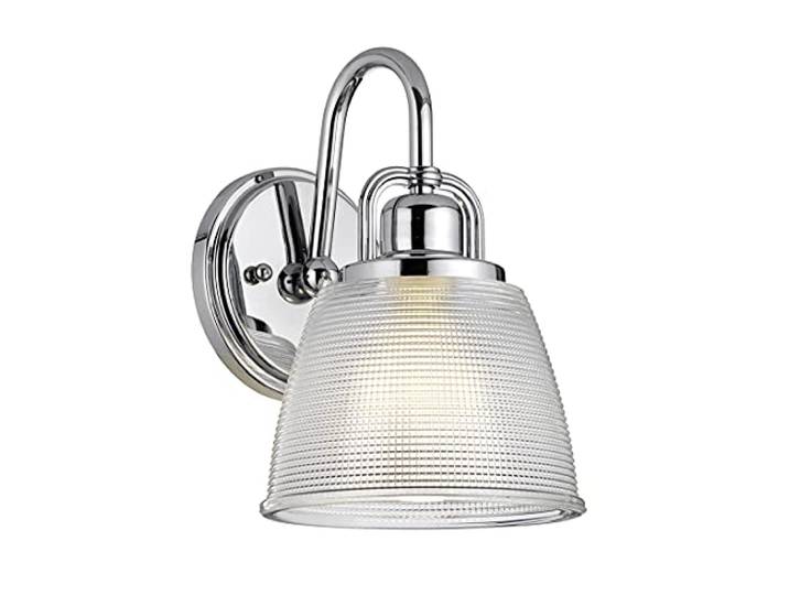 Elstead Dublin 1 Light wandlamp, gepolijst chroom, gepolijst chroom, IP44, G9
