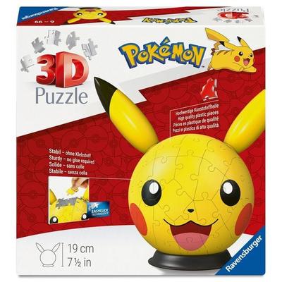 Puzzle-Ball Pokémon Pikachu mit ansteckbaren Ohren