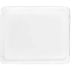 MONOUSO - Pappschale rechteckig weiß 31x38cm (50 Stück)