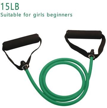 Inspire Select Resistance Bands With Handles For Home Workouts, Strength Training Exercise Bands For Men And Women 15 Lb