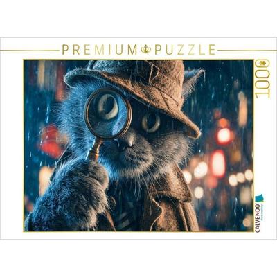 CALVENDO Puzzle Ein Motiv aus dem Kalender Miau mit Stil | 1000 Teile Lege-Größe 64x48cm Foto-Puzzle für glückliche Stunden, Sonstige von , Calvendo