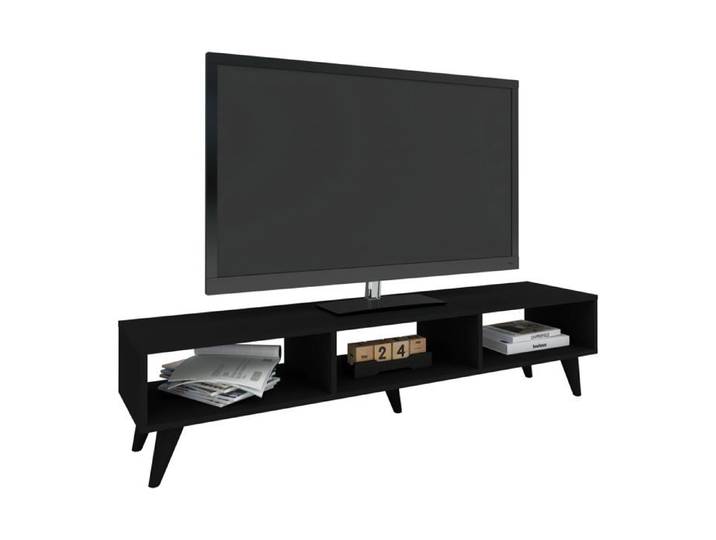 Meuble TV haaus Tirro V2 Noir 150 x 35 x 35 cm