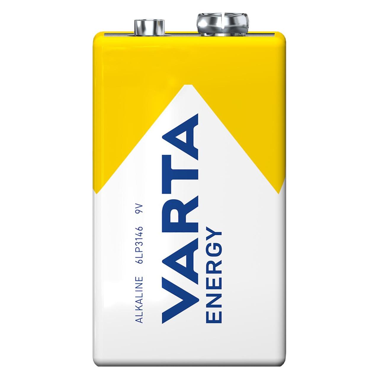 Varta Energy 9V Block (1 Stk., 9V Block, 565 mAh) (BAVA 4122)