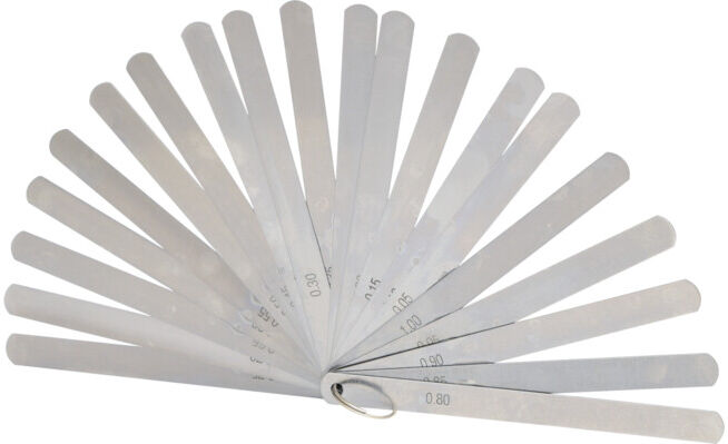 Jauges à piston, 20 lames, 0,05-1mm ; KS Tools (300.0616)