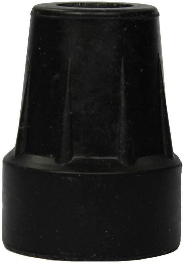 Careliv Produkte Krückenkapsel 18/19 mm schwarz Stahleinl.Unter.St.