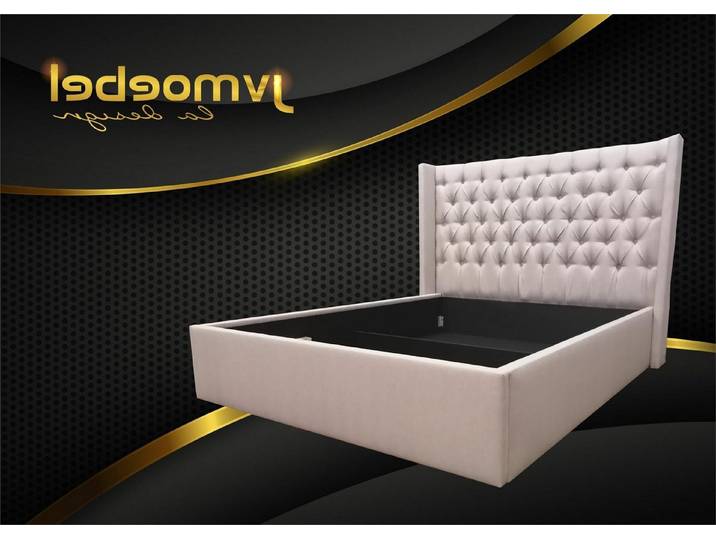 Xlmoebel Polsterbett Doppelbett Chesterfield im Barockstil aus Holz für Hotels (Bett), Hergestellt in Europa