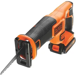 Black & Decker, Säbelsäge, BLACK+DECKER 18V reciprozaag - 1x4.0Ah 1A lader