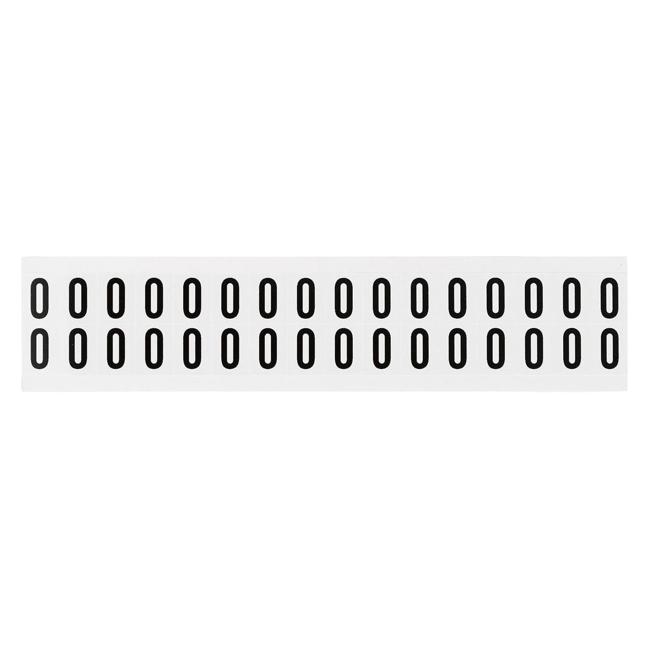 Brady W75 Series Etiketten mit Zahlen und Buchstaben (NL-W75-0)