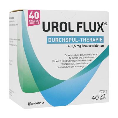 Urol Flux Durchspül-Therapie 400,5 mg Brausetabl. 40 St Brausetabletten