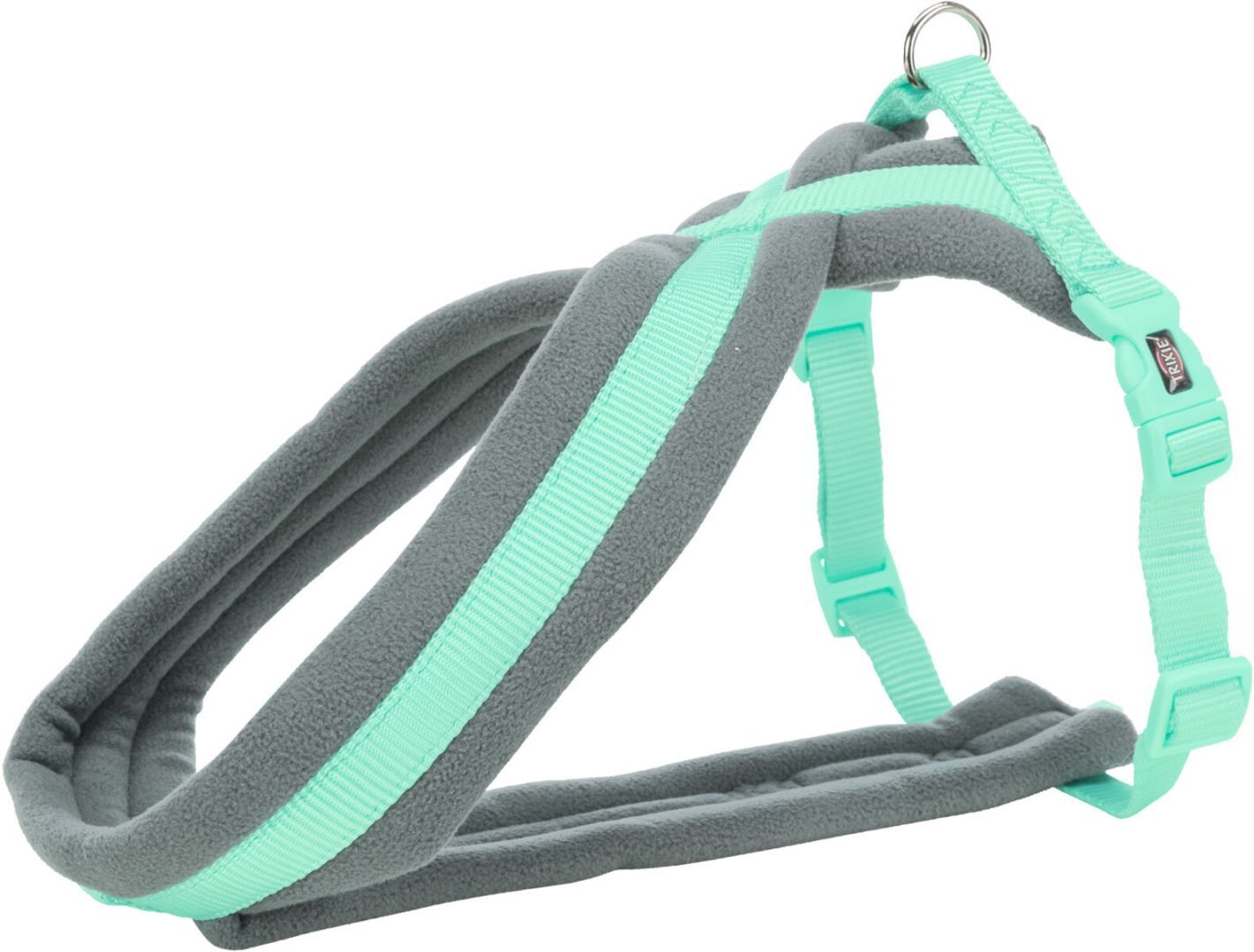 TRIXIE Premium Touren-Geschirr, L–XL: 70–110 cm / 25 mm, mint