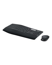 Logitech MK850 Performance Tastatur-und-Maus-Set Bluetooth 2,4 GHz QWERTZ Schwarz Deutsch (920-008221)