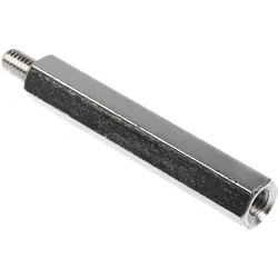 RS PRO, Zubehör Befestigungstechnik, Steel Hex. Threaded Spacer M6x60mm
