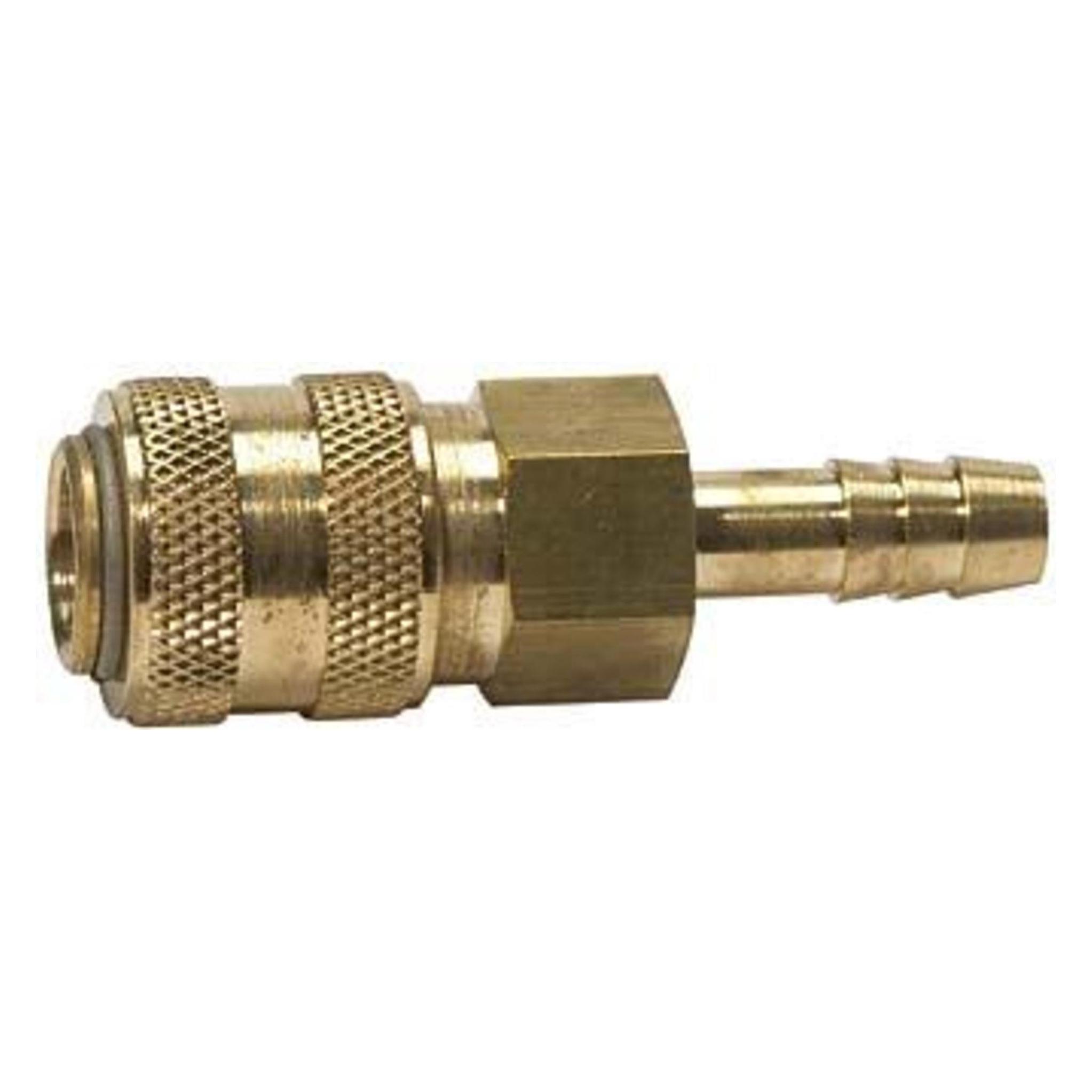 Riegler 115636-243.26-E Schnellverschlusskuppl. NW 5 "connect line", MS blank, Tülle LW 6, 1Stk (4047322059268)